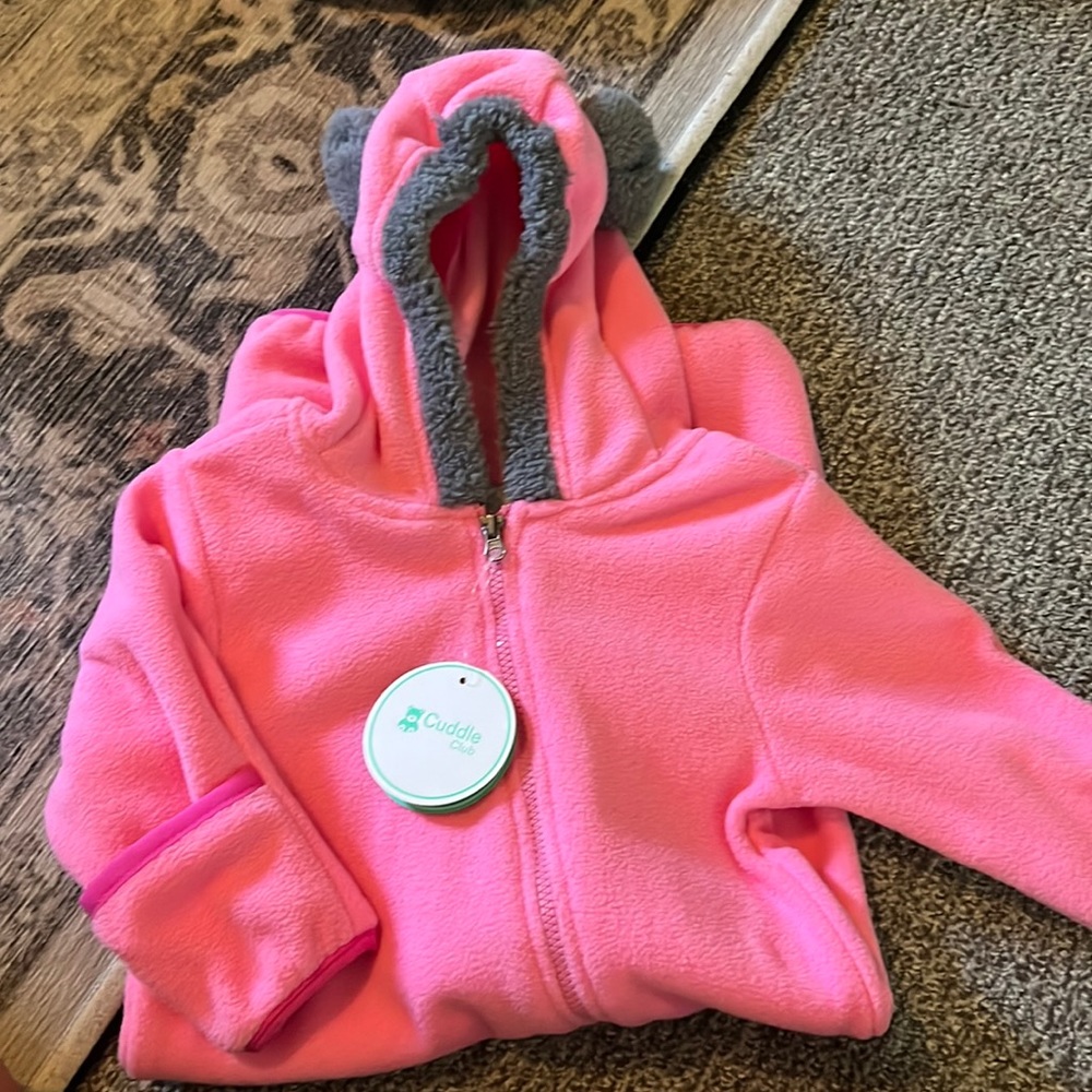 NWT fleece snow suit